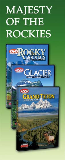 National Park Gift Set #3, Majesty of Rockies: DVD 3-Pack